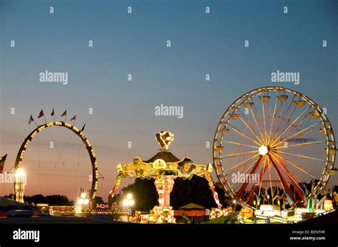 iowa state fair rides Stock Photo - Alamy