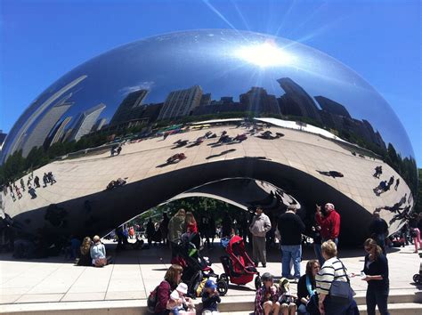 Chicago,bean,reflection,mirror,usa - free image from needpix.com