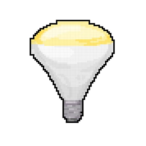 control smart light bulb game pixel art vector illustration 23867474 ...