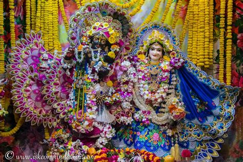 ISKCON Vrindavan | Iskcon vrindavan, Radha krishna pictures, Altar art