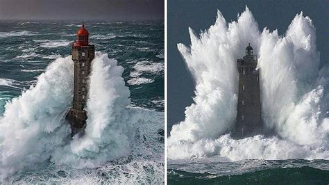 TOP 15 SCARY Lighthouses - Huge Waves - YouTube