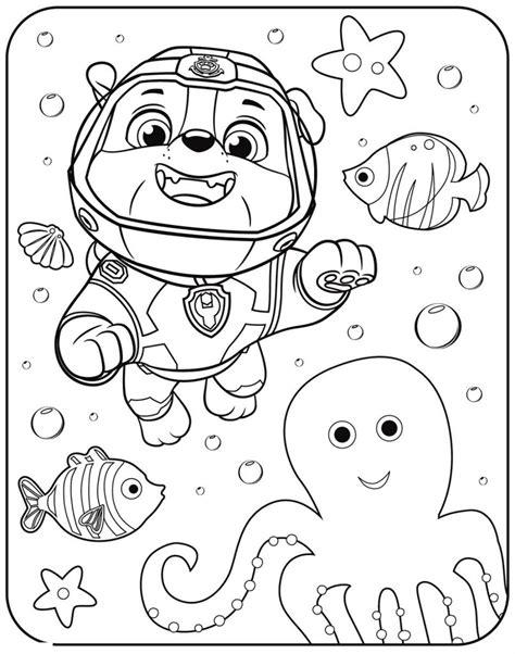 Favorite Paw Patrol Coloring Sheets | 101 Coloring