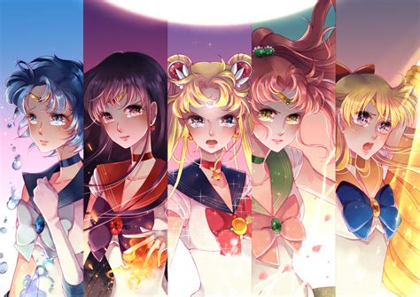 Sailor Moon Characters Wallpapers - Wallpaper Cave