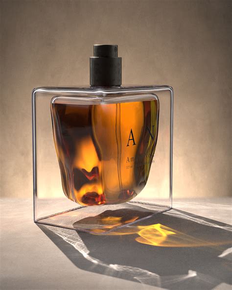 Amber Noir - Cologne Bottle Design on Behance