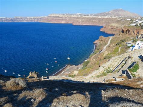 Caldera Beach, Santorini