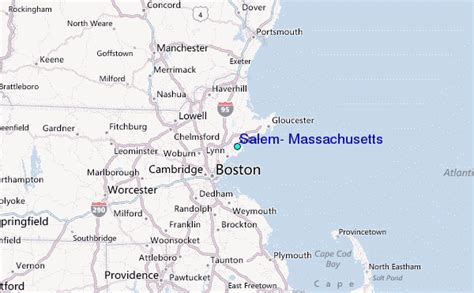 Salem, Massachusetts Tide Station Location Guide