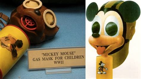 Behold, the Mickey Mouse gas mask from World War II