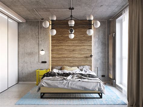 30+ Bedroom Industrial Interior Design - DECOOMO