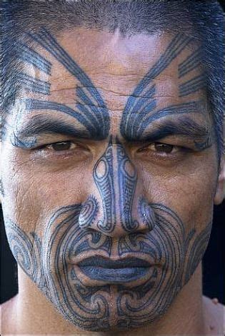 the Maori culture is so cool, they also have really awesome tattoos on ...