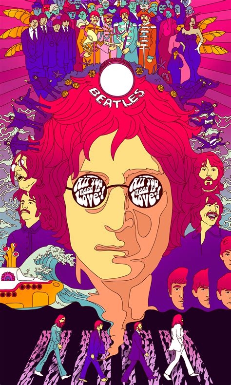 The Beatles (All You Need is Love) on Behance