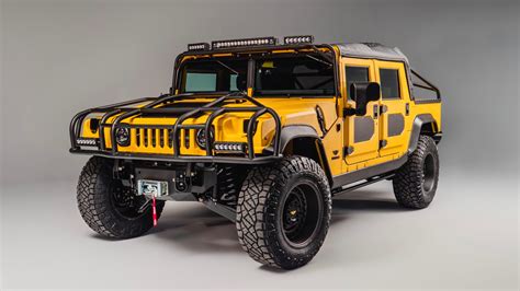 Bright yellow Mil-Spec M1-R is an 800-hp go-anywhere, look-at-me off ...