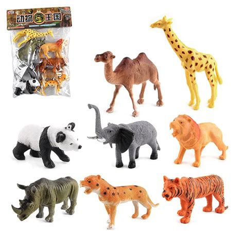 Aliexpress.com : Buy Abbyfrank Mini Animal World Zoo Model Figure ...