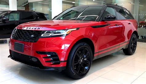 296HP Range Rover Velar R-Dynamic P300 S Red Metallic