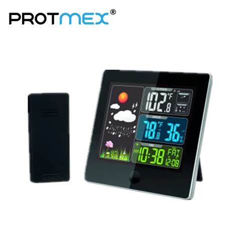 Indoor And Outdoor Weather Station Weather Forecast Alarm Clock - Buy ...