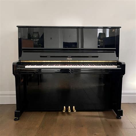 Boston UP-132E Upright Piano, Black Gloss - The Piano Shop Bath