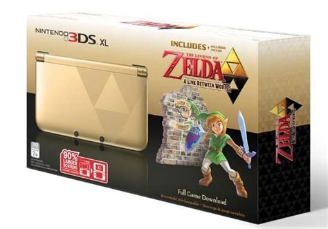 Nintendo 3DS XL The Legend Of Zelda: A Link Between Worlds Bundle ...