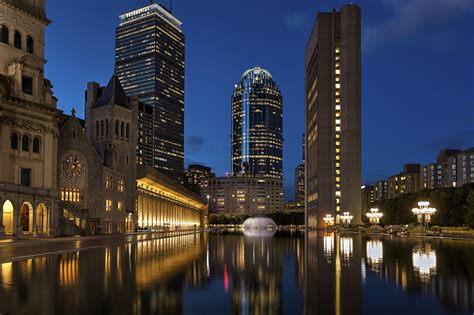 architecture, Bridges, Boston, Boswash, Cities, City, Night, Skyline ...