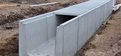 Precast Cable Troughs and Service Ducts | Straight Units | FP McCann