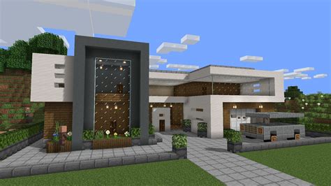 Minecraft Modern Mansion Floor Plan - Design Talk