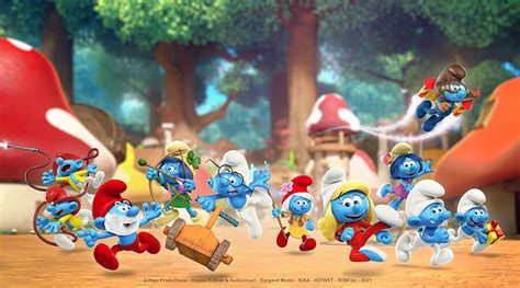 'The Smurfs' return in new 3D animated series - Skwigly Animation Magazine