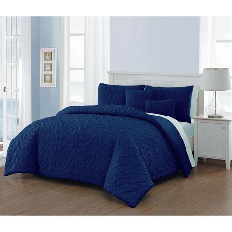 navy blue comforter set