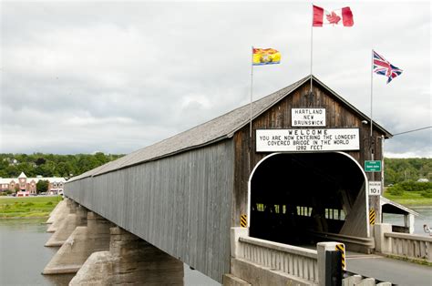 Visiting The World's Longest Covered Bridge, Hartland, New Brunswick ...