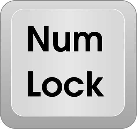 computer key Num Lock - /computer/keyboard_keys/number_pad/computer_key ...