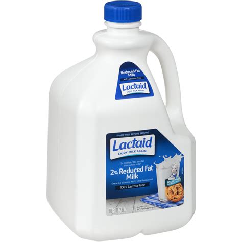 lactaid 2% milk 96 Oz – 100% lactose free – Zippgrocery