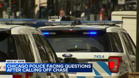 Chicago police criticized for calling off chase of armed robbery ...