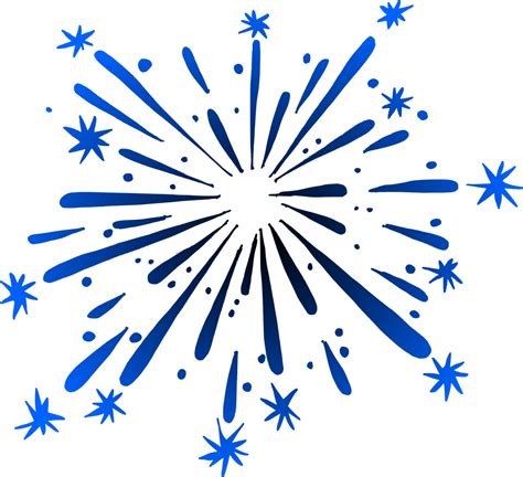 Sparkle Vector Fireworks Png Clipart