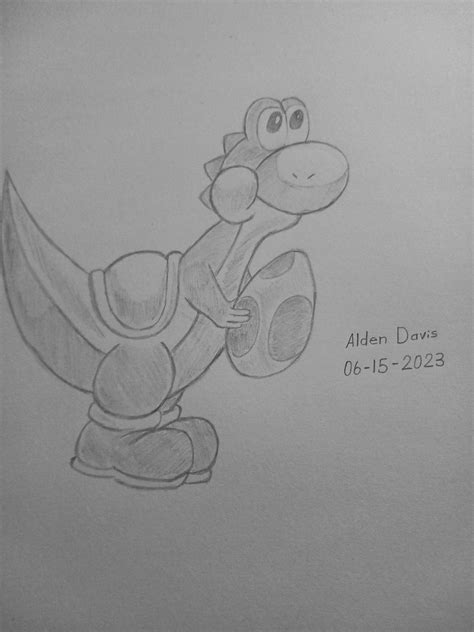 Yoshi (Super Mario World) by MrAldenRD05 on DeviantArt