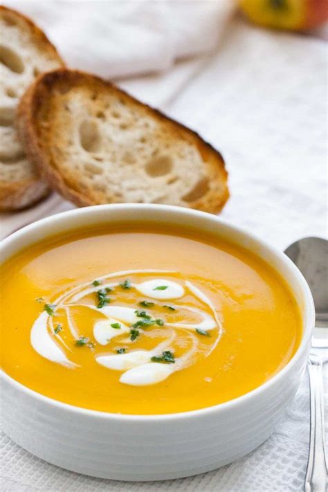 This Creamy Butternut Squash Soup is a great winter warmer and so easy ...