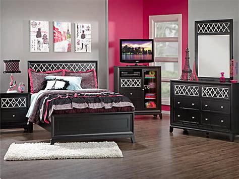 Black bedroom furniture sets girls | Hawk Haven