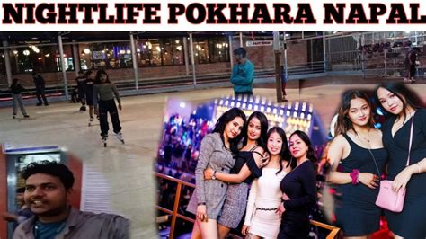 NIGHTLIFE NEPAL | POKHARA NIGHTLIFE | DELHI TO NEPAL TRIP EP.7 - YouTube