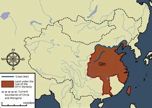 The Qin Dynasty Map - Ancient China Maps - China Highlights