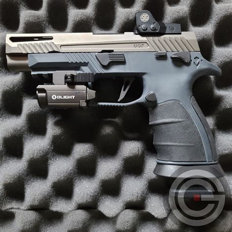 Sig Sauer P320 Custom Full Size with Manual Safety — Caza Guns