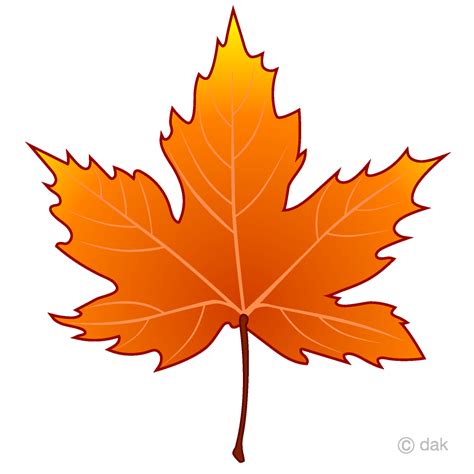 Autumn Maple Leaf Clip Art