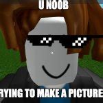 Roblox bacon hair Meme Generator - Imgflip