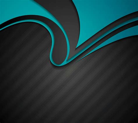 Teal Abstract Shape Wallpaper 28503 - Baltana