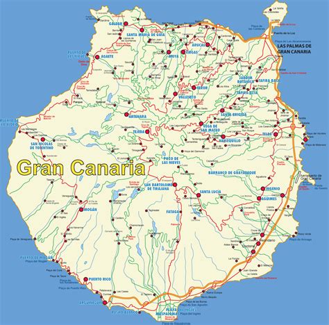 Gran Canaria Map