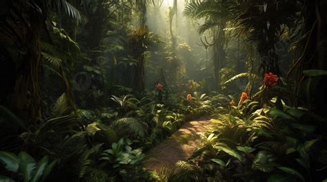 Path In The Jungle Hd Wallpaper Background, Pictures Of The Jungle ...