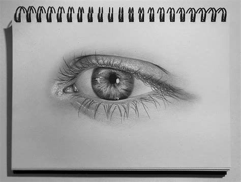 Realistic Eyeball Drawing