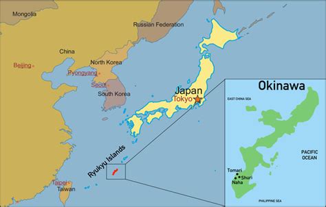 Okinawa On Japan Map - Debera Georgette