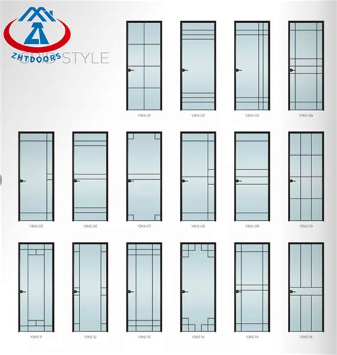 Aluminum Comercial Doors Double Leaf Aluminium Door Aluminium Swing Door...