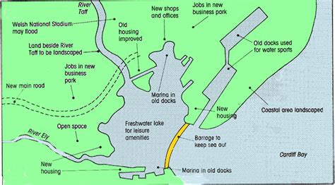 GCse map cardiff Bay - Google Search | Cardiff bay, National stadium ...