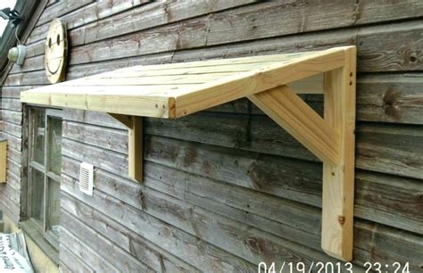 Muncher Diy: Diy Awning Door Shelter