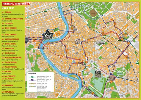 Présentation 84+ imagen carte touriste rome - fr.thptnganamst.edu.vn