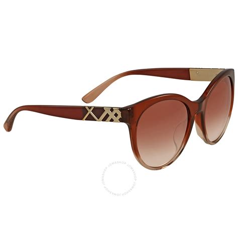 Burberry Pink Round Sunglasses - Burberry - Sunglasses - Jomashop