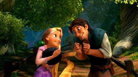 HD wallpaper tangled rapunzel hair flynn rider