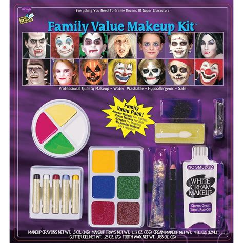 Festive Family Makeup Kit | Makeup kit, Horror makeup, Face makeup kit